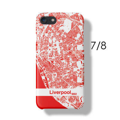 Funda Compatible con Apple - Diseño Mapa Arsenal Red Devils Liverpool - Image 7