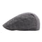 Gorra Tweed Retro Británica para Hombre - Estilo Newsboy Vintage