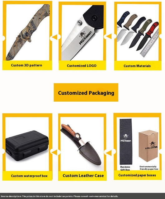 Cuchillo Plegable Multifuncional Portátil con Herramientas para Camping y Supervivencia - Image 12