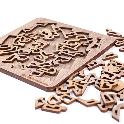 Cubo Wooden Dinosaurio Escher - Puzzle 3D de Madera para Desafiar tu Mente - Image 13