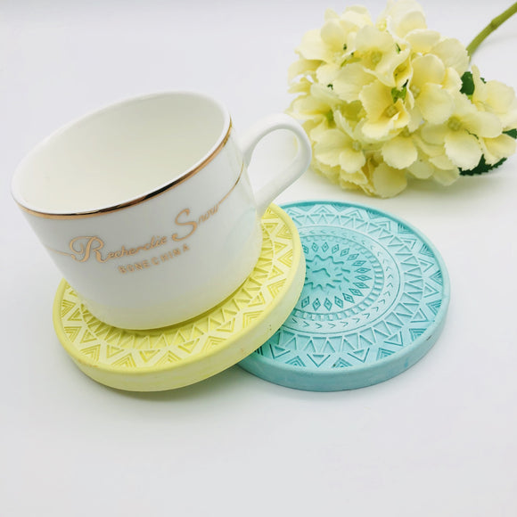 Posavasos de Barro Artesanal con Aislamiento Térmico