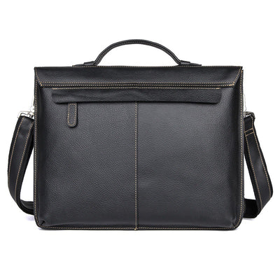 Maletín Ejecutivo de Cuero Retro para Hombre - Image 11