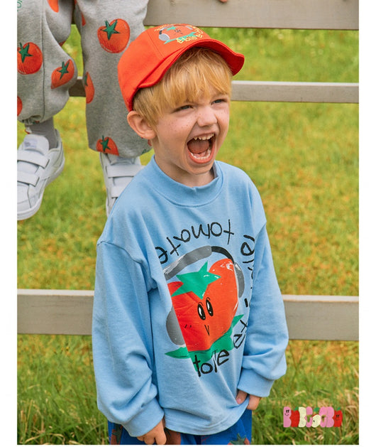 Camiseta Infantil Suelta con Dibujos Animados en Inglés - Image 14