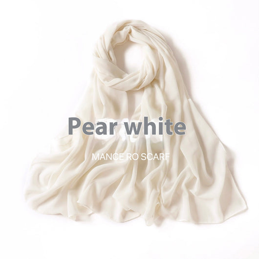 Pañuelo Chiffon Perla Multiuso - Velo Elegante para Cabello y Cuello - Image 5