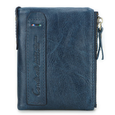 Billetera Compacta de Cuero Genuino para Hombre - Image 9