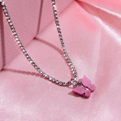 Cadena de Clavícula con Mariposa - Image 12
