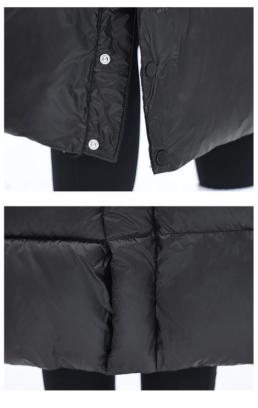 Abrigo Protector para Frío Estilo Coreano Talla Grande Mujer - Image 9