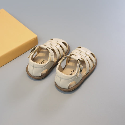Sandalias Tejidas para Niñas - Zapatos Infantiles Romanos con Diseño Calado - Image 26