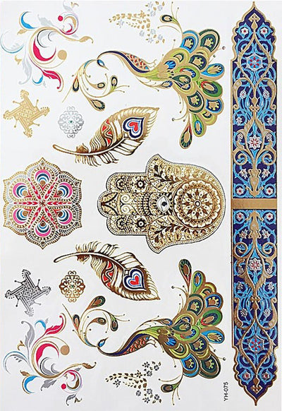 Tatuajes Temporales con Transferencia de Agua y Estampado en Caliente - Image 36