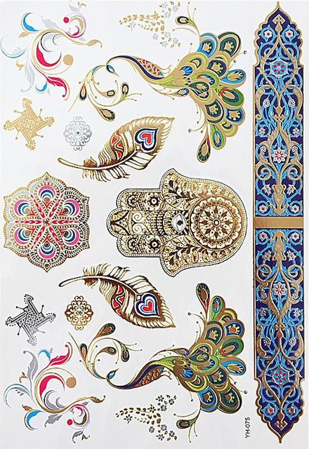 Tatuajes Temporales con Transferencia de Agua y Estampado en Caliente - Image 36