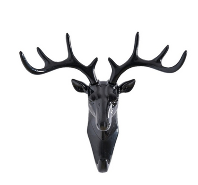 Perchero Decorativo Cabeza de Ciervo con Astas - Organizador de Pared para Ropa, Sombreros y Accesorios - Image 2