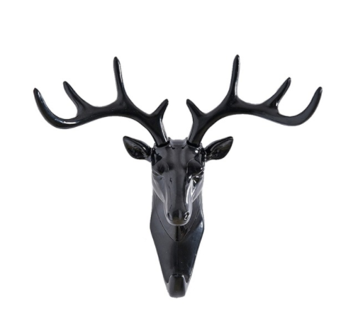 Perchero Decorativo Cabeza de Ciervo con Astas - Organizador de Pared para Ropa, Sombreros y Accesorios - Image 2