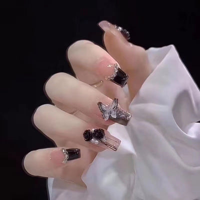 Pegatinas de Uñas Removibles Serie Camellia - Diseño Blindado - Image 7
