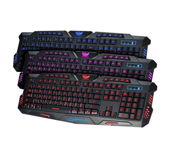 Teclado Mecánico M200 Retroiluminado Tricolor Warframe