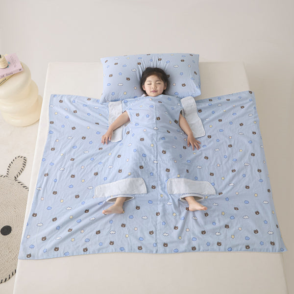 Saco de Dormir Antidispersión Multifuncional con Funda Protectora