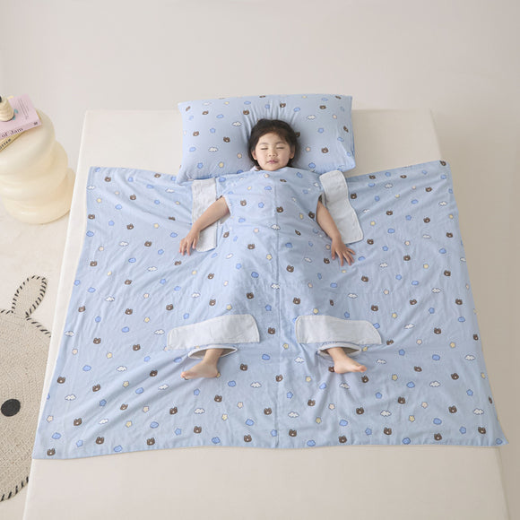 Saco de Dormir Antidispersión Multifuncional con Funda Protectora