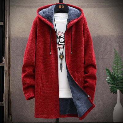 Abrigo Sudadera con Capucha y Forro Polar para Hombre - Image 6