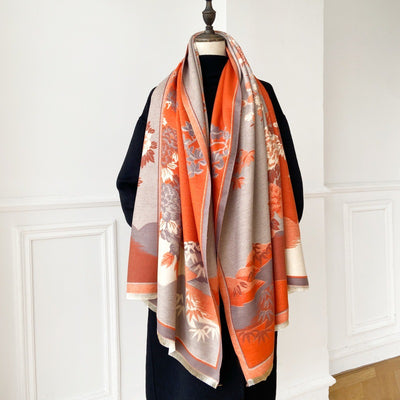 Bufanda de Oficina Invierno Cashmere Shanshui Huanyu - Calidez Profesional - Image 14