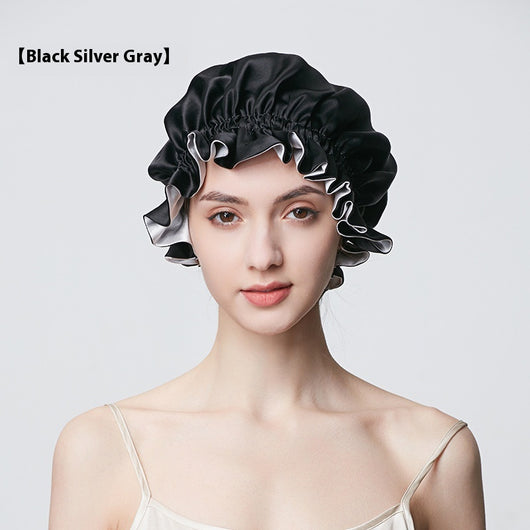 Gorro de Seda Nocturno Antifrizz - 19M Grosor Premium - Image 5