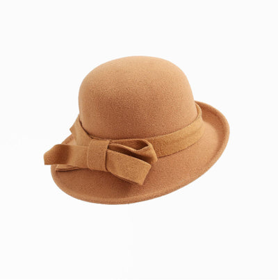 Sombrero Pescador de Lana con Gran Moño y Ala Redondeada - Image 7