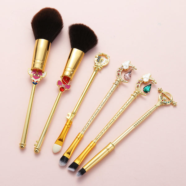 Set Profesional de Brochas para Maquillaje y Rubor