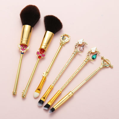 Set Profesional de Brochas para Maquillaje y Rubor