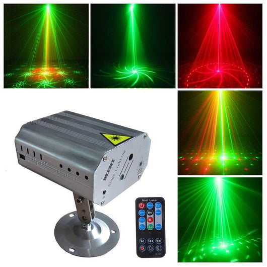 Láser Karaoke Casero con Luces Láser Multicolor