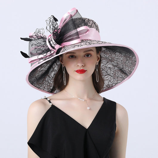 Sombrero de Ala Ancha para Mujer - Tela Satinada Transpirable y Cómodo - Image 4