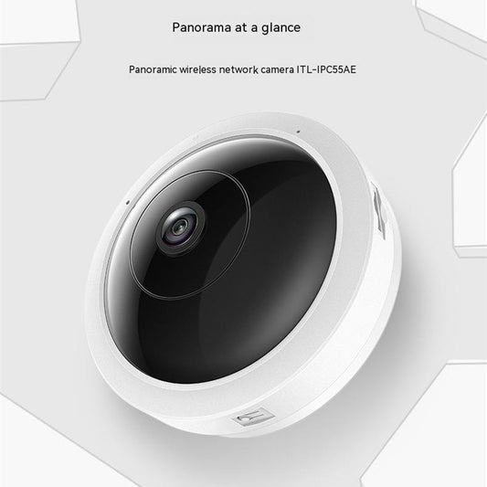 Cámara de Vigilancia Panorámica Ultra HD con Visión Gran Angular