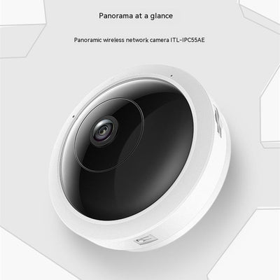 Cámara de Vigilancia Panorámica Ultra HD con Visión Gran Angular
