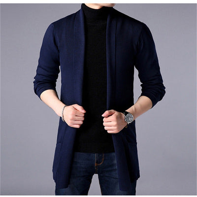 Chaqueta Suéter Casual con Bolsillos para Hombre - Image 3