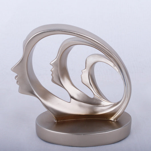 Escultura Decorativa de Resina - Arte Moderno Contemporáneo - Image 3
