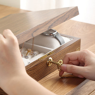Joyero de Madera con Cerradura de Seguridad - Image 3