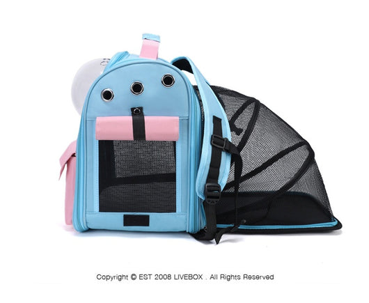 Mochila Transportadora Extensible para Mascotas - Capacidad Grande para Perros y Gatos - Image 12