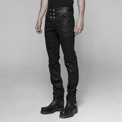 Pantalones Góticos Punk Vintage para Hombre - Image 9