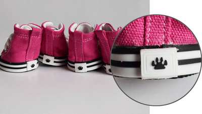 Zapatos Deportivos de Lona para Perros - Impermeables y Antideslizantes - Image 4