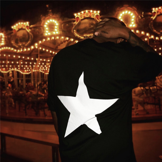 Playera Oversized Estrella Doble Línea - Estilo Urbano Tendencia - Image 6