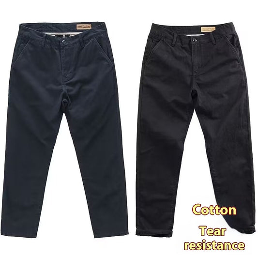 Pantalones Casuales Slim Elásticos de Alta Densidad para Hombre - Image 2
