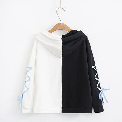 Sudadera con Capucha de Contraste Amplia y Versátil - Image 27