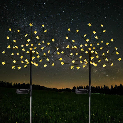 Luz Solar Árbol Pentagrama para Jardín - Image 5