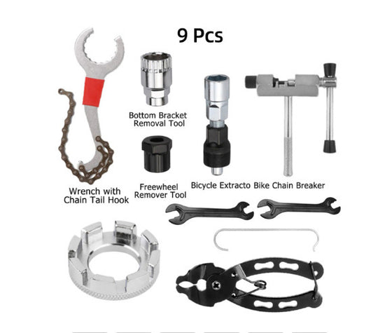 Kit Completo de Herramientas para Reparación de Bicicletas de Montaña con Cortacadenas - Image 24