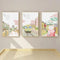 Cuadro Mural Flor de Cerezo Estilo Japonés para Salón y Dormitorio