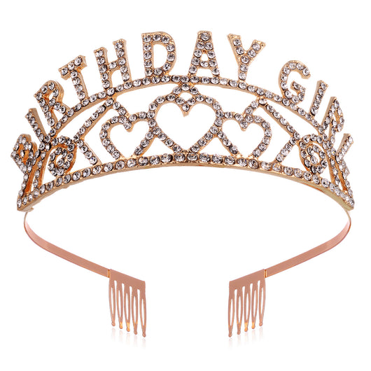Corona Diamante Brillante para Fiesta de Cumpleaños - Set de Diadema Decorativa para Prom - Image 30