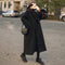 Abrigo de Lana Holgado Elegante para Invierno Mujer