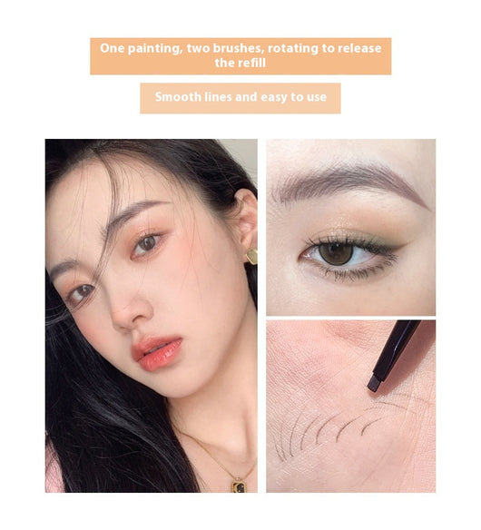 Lápiz de Cejas Ultra Fino Dorado Resistente al Desvanecimiento - Image 15