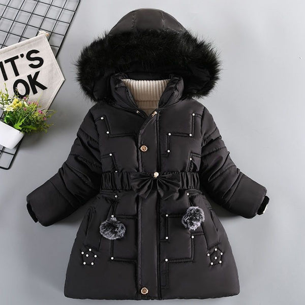 Chaqueta de Algodón Acolchada para Niñas - Abrigada y a la Moda