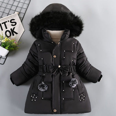 Chaqueta de Algodón Acolchada para Niñas - Abrigada y a la Moda