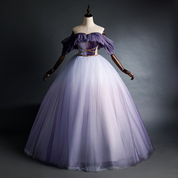Vestido Elegante de Tul con Detalle Fruncido y Estampado Estrellado