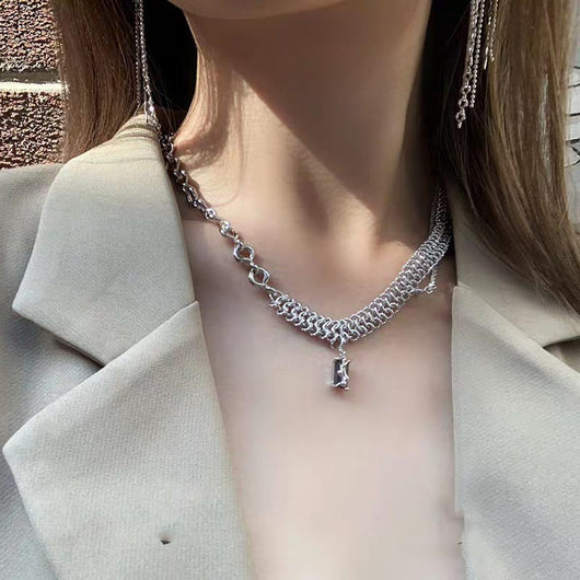 Collar Multicapa de Rubí con Borlas - Diseño Elegante y Versátil - Image 8