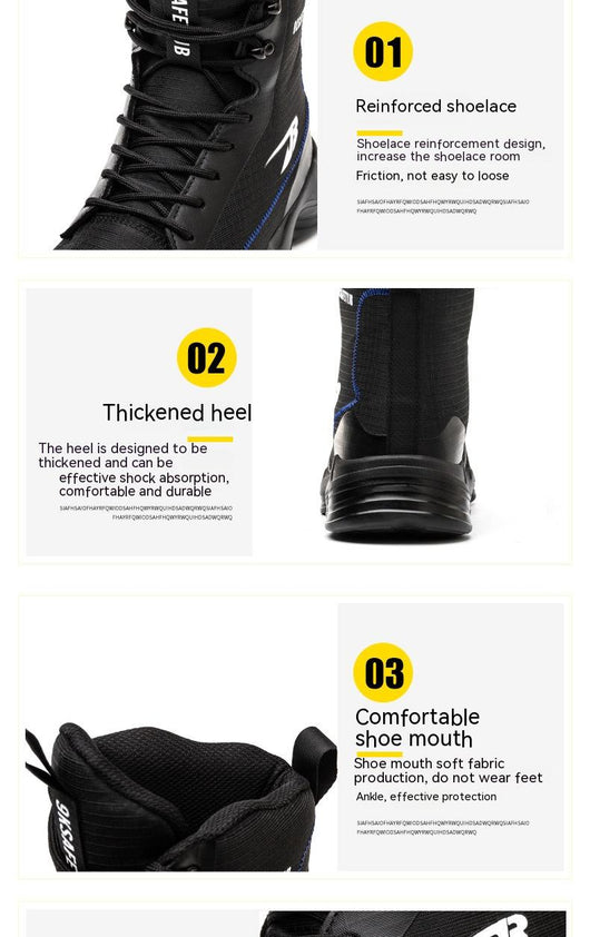 Zapatos de Seguridad Laboral Antiquímicos para Hombre - Image 5